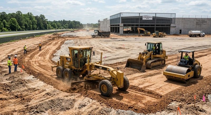 Parking Lot Gravel Repair in Buford, GA
