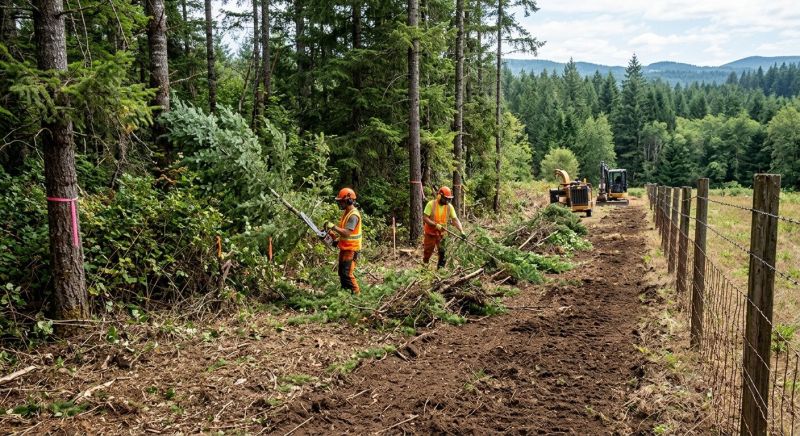 Easement Land Clearing in Houston, TX