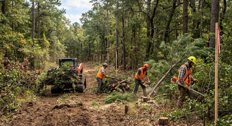 Lake Lot Clearing in Marietta, GA