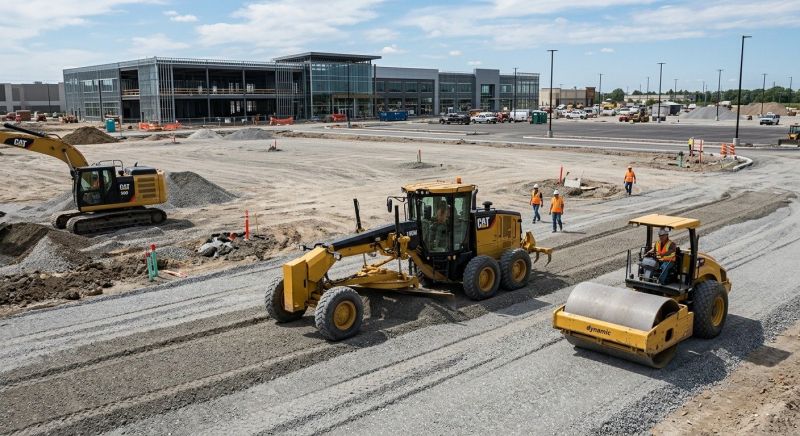 Parking Lot Excavation in Provo, UT