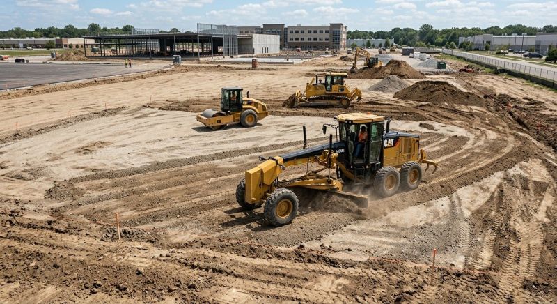 Parking Lot Gravel Repair in Alpharetta, GA